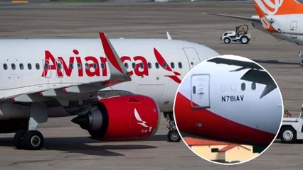 Se conocen imágenes del avión de Avianca que tuvo que aterrizar de emergencia en isla de Portugal