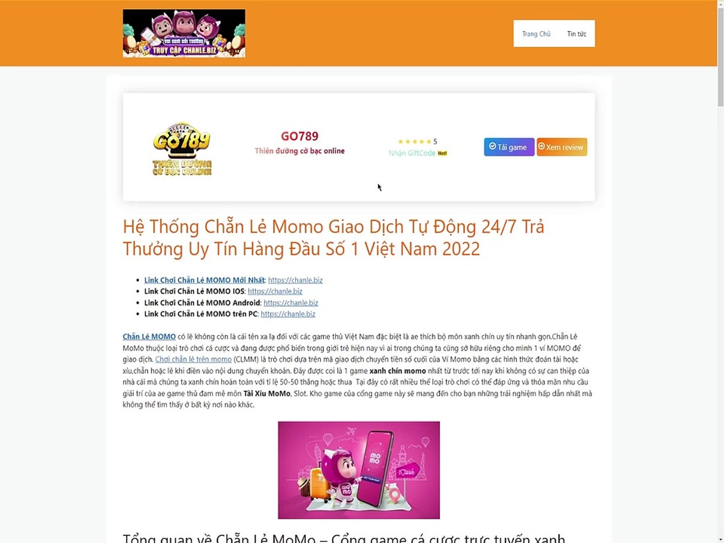 Hệ Thống Chẵn Lẻ Momo Giao Dịch Tự Động 24/7 Trả Thưởng Uy Tín Hàng Đầu Số  1 Việt Nam 2022 - Video Dailymotion