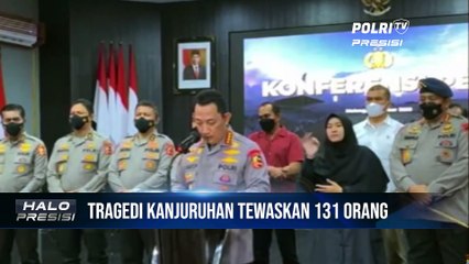Kapolri Umumkan Tersangka Tragedi Kanjuruhan
