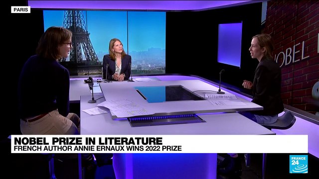 French writer Annie Ernaux awarded Nobel Prize in literature • FRANCE 24 English