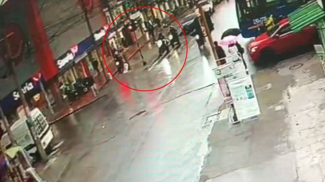 Así huyeron de los delincuentes que habrían asesinado al patrullero Einer Beltrán en Bogotá