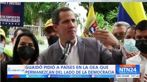 “Mantuvimos una silla en contra de criminales”: Guaidó sobre permanencia de su representante en la OEA