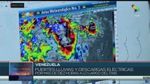 Onda tropical propició intensas lluvias y descargas eléctricas en distintas regiones de Venezuela