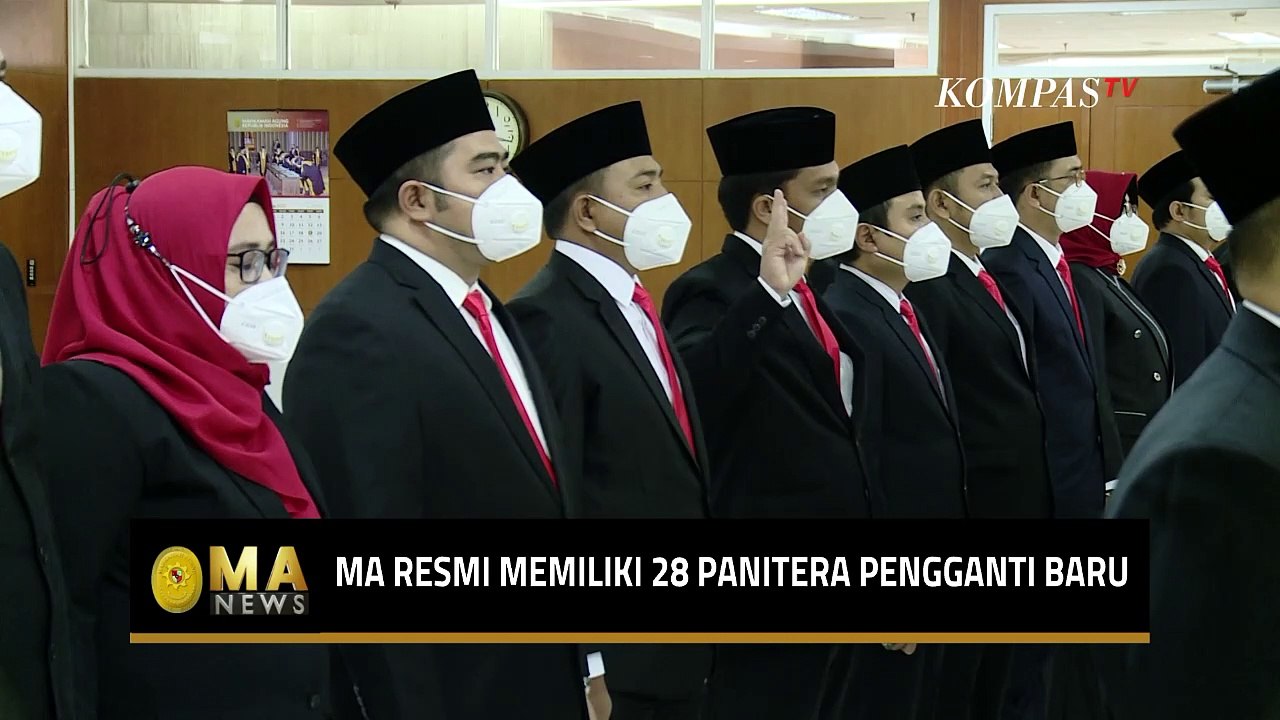 Resmi! Mahkamah Agung Selesai Lantik dan Sumpah 28 Panitera Pengganti Baru - MA NEWS