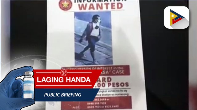 Larawan ng 'person of interest' sa pagpatay sa radio broadcaster na si Percy Lapid, inilabas ng DILG at PNP