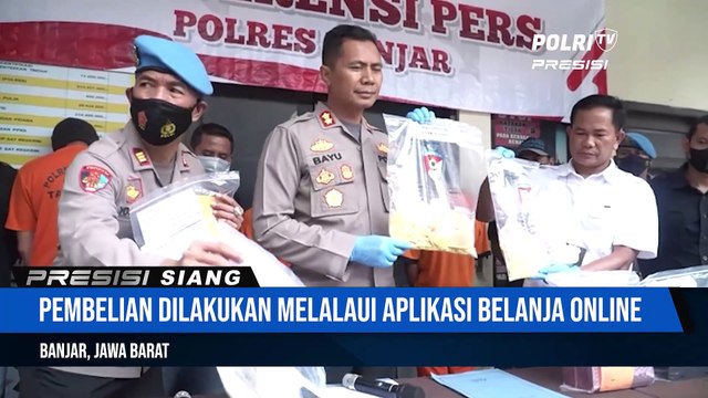 Sat Narkoba Polres Banjar Amankan Pengedar Obat Terlarang