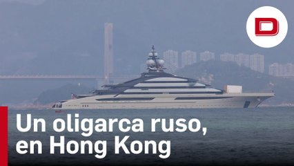 El inmenso Superyate de un oligarca ruso que huyó de las sanciones de la UE