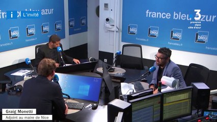 L'invité de 8h15 : Graig Monetti, adjoint au maire de Nice