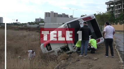 Antalya'da feci kaza: 1 turist öldü, 13 kişi yaralandı