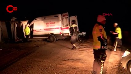 Ambulansı kaçıran şizofreni hastası, takiple yakalandı