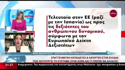 Η Διευθύντρια ερευνών διαΝΕΟσις, Φ. Μακαντάση στο Star