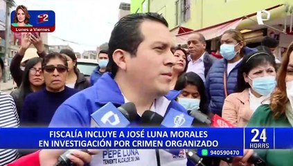 José Luna Morales: PJ evaluará el 11 de octubre pedido de 34 meses de prisión preventiva