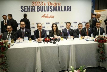 Adana haberi | Bakan Kasapoğlu, Adana'da "2023'e Doğru Şehir Buluşmaları" programında konuştu: (1)