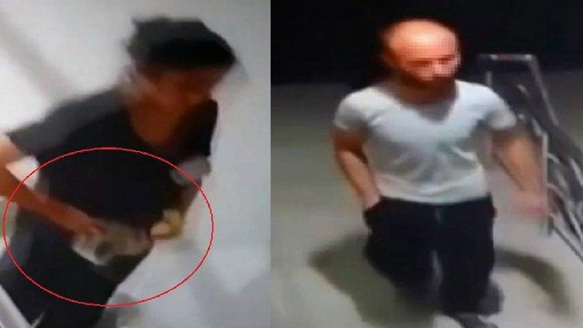 Ayakkabı hırsızı sevgili çift, ev sahibine yakalandı