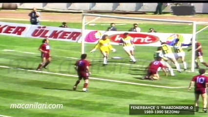 Fenerbahçe 1-0 Trabzonspor [HD] 31.03.1990 - 1989-1990 1st League Matchday 27 + Post-Match Comments