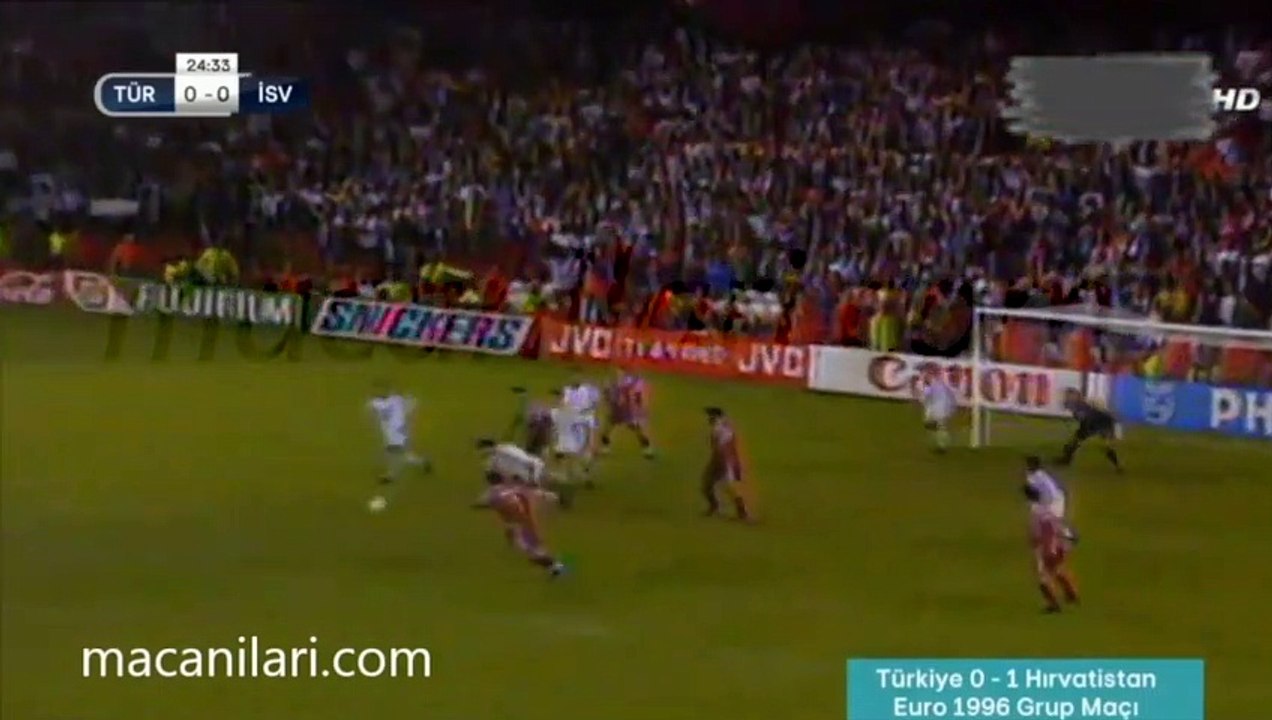 Croatia 1-0 Turkey [HD] 11.06.1996 - UEFA EURO 1996 Group D Matchday 1 Croatia 1-0 Turkey