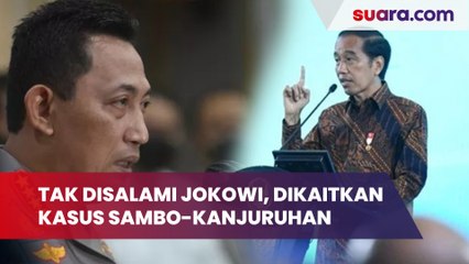 Geger Kapolri Tak Disalami Jokowi Dikaitkan dengan Kasus Sambo-Kanjuruhan, Ternyata Begini Faktanya