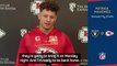 Mahomes expecting 'dogfight' against the Raiders
