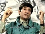 Bollywood film actor Dev Anand speaks about youngsters today