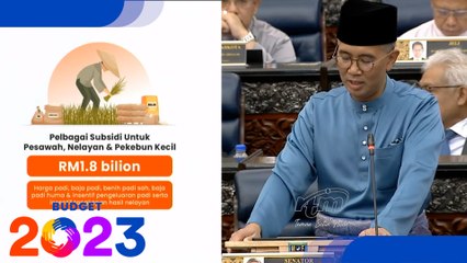 下载视频: Budget 2023: Agriculture sector gets RM1.8bil in subsidies and incentives