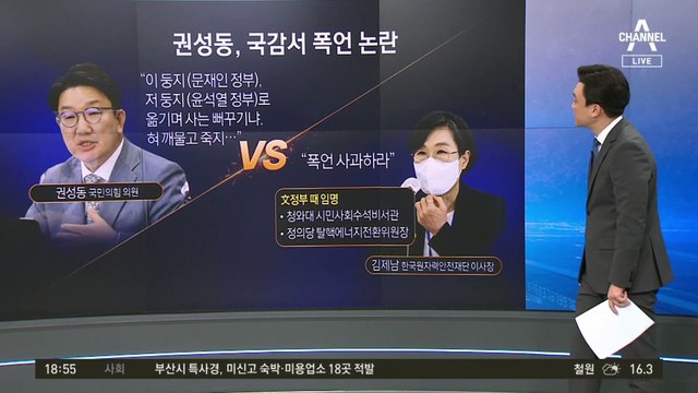 국감 나온 기관장에…권성동 “혀 깨물고 죽지” 막말