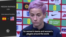 Rapinoe asks 'immature' Spanish Federation to listen to players