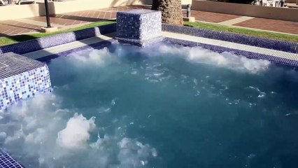 Relaxing Steaming Jacuzzi with Sound