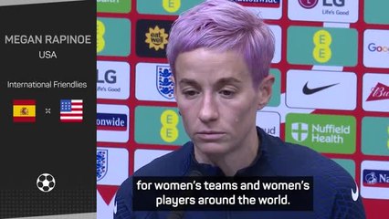 Download Video: Rapinoe asks 'immature' Spanish Federation to listen to players