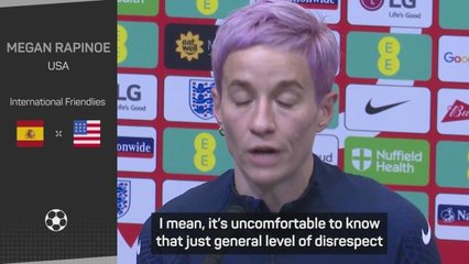 Rapinoe asks 'immature' Spanish Federation to listen to players