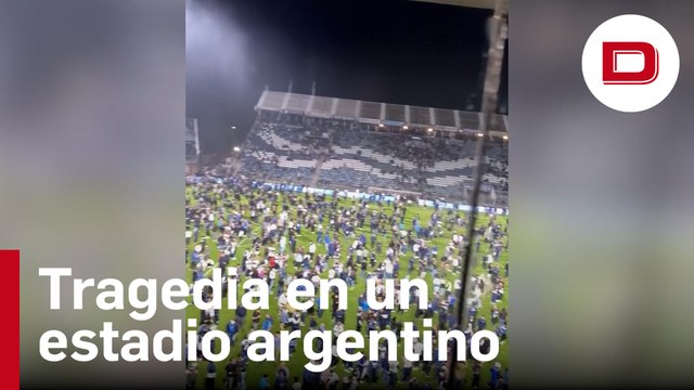 Al menos un muerto y centenares de heridos durante un partido de fútbol en Argentina
