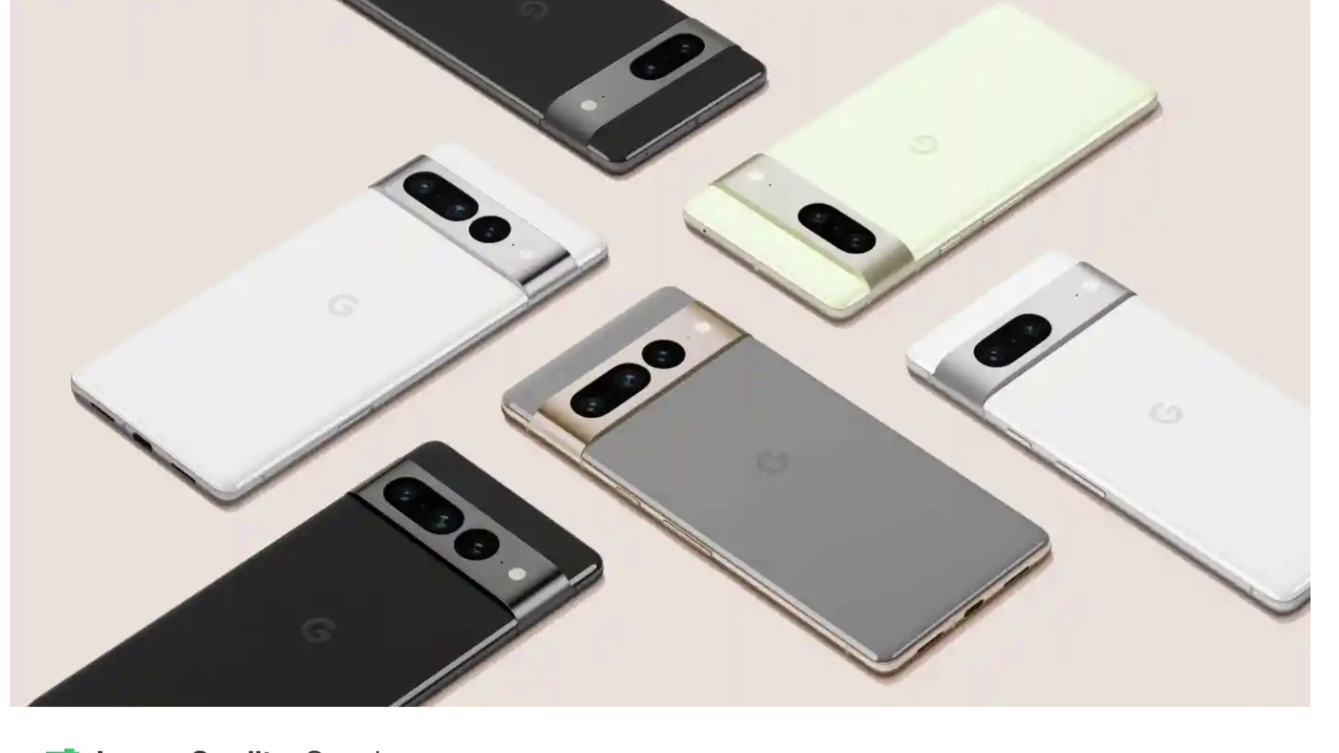 New Pixel 7 and Pixel 7 Pro Smartphones Launched