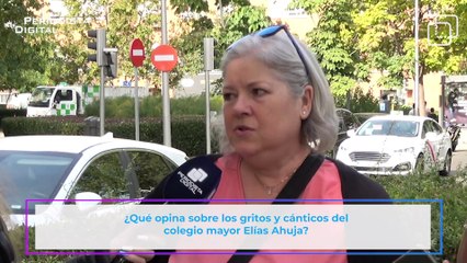 La calle opina sobre el vídeo viral del colegio mayor Elías Ahuja: “es una broma que se les ha ido de las manos” y “que no se puede consentir”