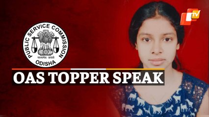 What OPSC OAS Topper Tejaswini Behera Said On Success