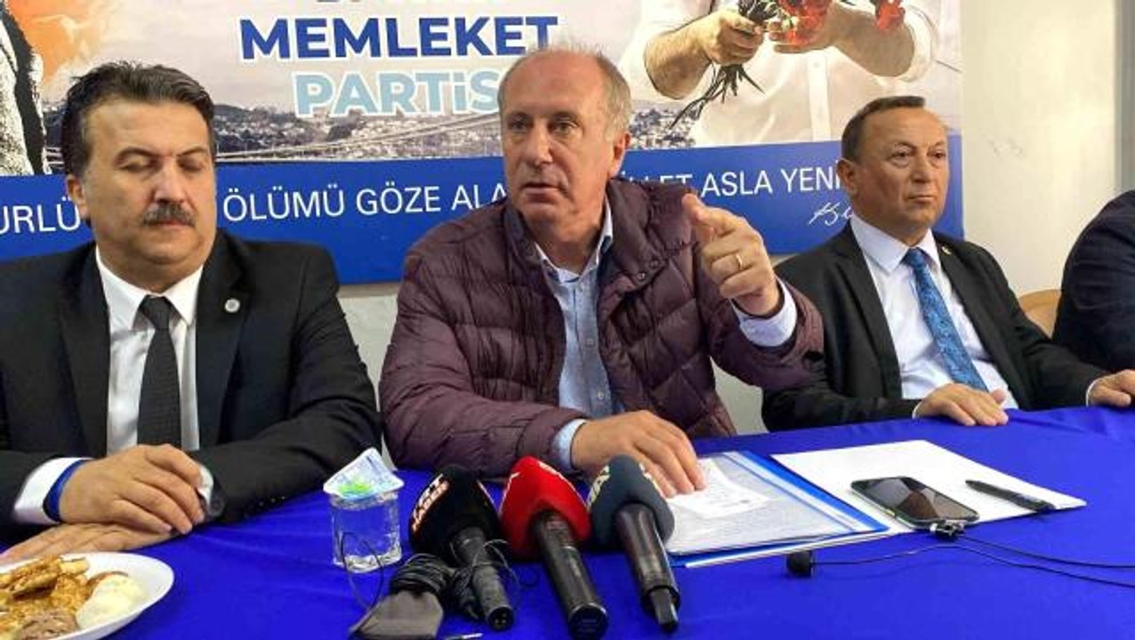 MUHARREM İNCE: ERDOĞAN'IN EKMEĞİNE YAĞ SÜRÜYORSUN