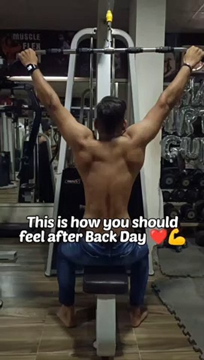 Feels after back day ❤️
