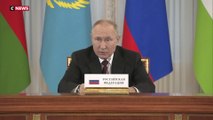 Vladimir Poutine : «Il y a des conflits. Nous devons travailler à résoudre ces conflits»