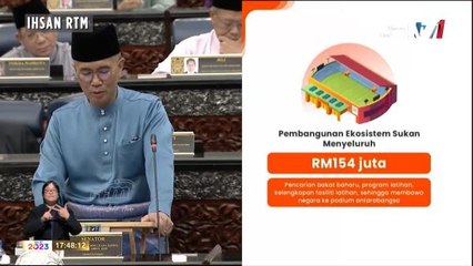 Kerajaan peruntukan RM332 Juta untuk sukan