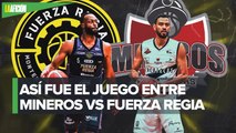 Mineros avanza a Final de Zona tras vencer a Fuerza Regia en Playoffs de LNBP