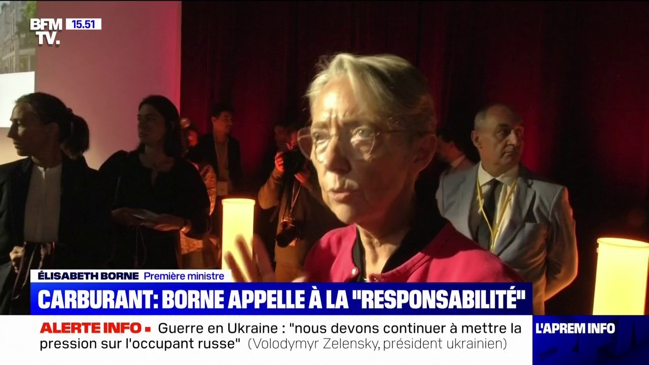 Grève dans les raffineries de carburant: Élisabeth Borne appelle à la "responsabilité des directions et des représentants des salariés"