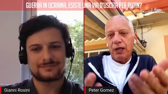 Guerra in Ucraina, esiste una via d'uscita per Putin? Segui la diretta con Peter Gomez