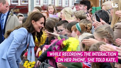 Princess Kate Brushes Off Heckler During Visit to Northern Ireland