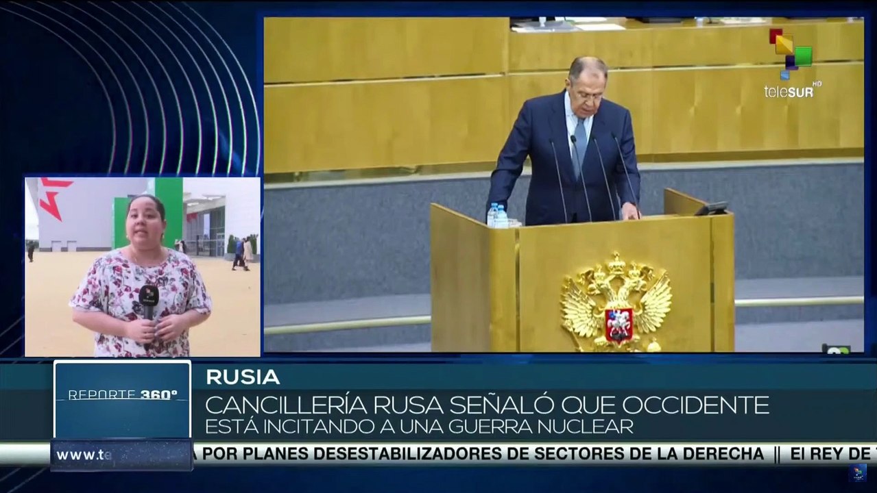 Rusia denuncia que Occidente incita a una guerra nuclear