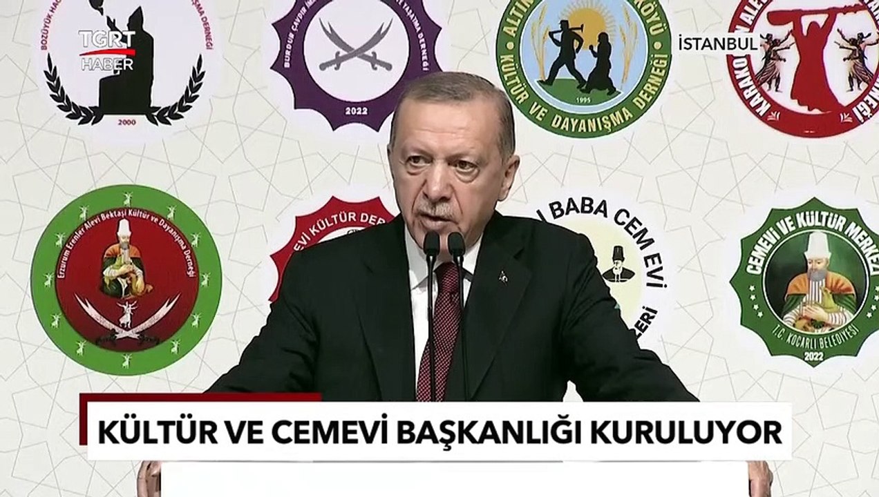 Cumhurbaşkanı Erdoğan Açıkladı: Kültür ve Cemevi Başkanlığı Kuruluyor TGRT Haber