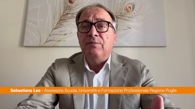 Leo La Regione Puglia investe sulla scuola per costruire il futuro