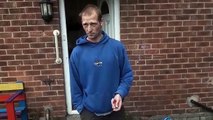 Watch as distraught father and carer explains how he is having to go without meals to feed his children after being landed with unexpected benefits bill