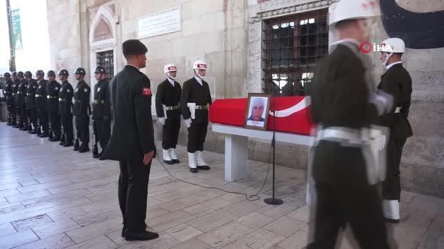 Kıbrıs Gazisi düzenlenen törenle son yolculuğuna uğurlandı