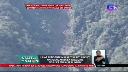 Ilang residente malapit sa Mt. Arayat, nangangamba sa pagguho ng lupa mula sa bundok | SONA