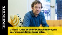 Gascón: «Tengo dudas de que en Cataluña no vayan a pedir más si les damos lo que quieren»