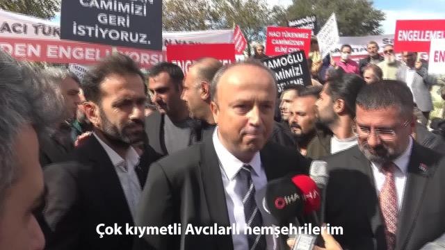 AKP'lilerin Avcılar'da Cami Yapımı Engelleniyor Eylemine Giden Belediye Başkanı Hançerli: Cami Yapılmasını En Çok Biz İstiyoruz