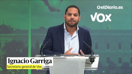 El sustituto de Ortega Smith dice que "hay una campaña orquestada para debilitar a Vox"